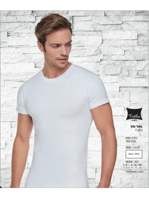 Tutku Erkek Sıfır Yaka Penye Atlet