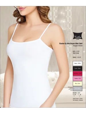 Tutku Bayan Elastan İp Askı Atlet