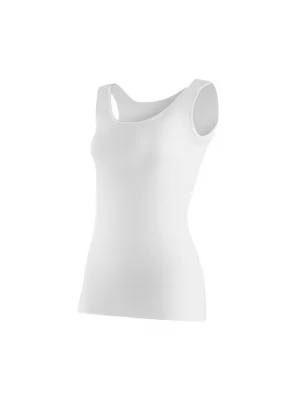 Yıldız Ribana Geniş Atlet Askılı Biyeli Beyaz