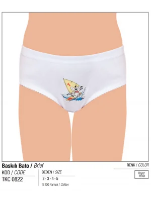 Tutku Kız Baskılı Bato