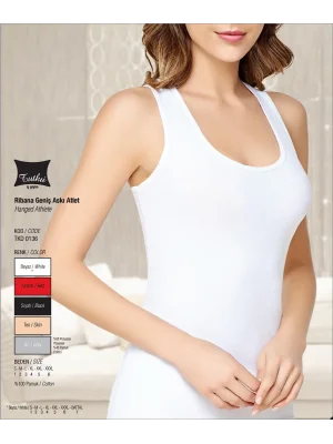 Tutku Bayan Ribana Geniş Askılı Atlet