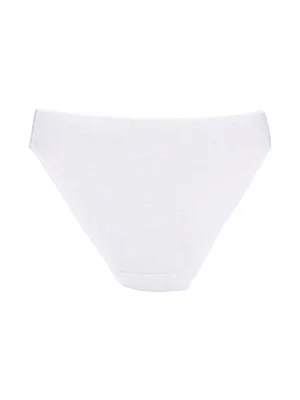 Yıldız Bambu Süper İz Yapmaz Bikini Beyaz