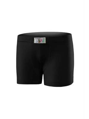 Yıldız Çocuk Modal Boxer Siyah
