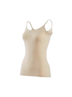 Yıldız Likralı İp Askılı Biyeli Atlet Ten