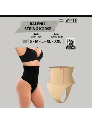 WAKOR BALENLİ STRİNG KORSE W4431