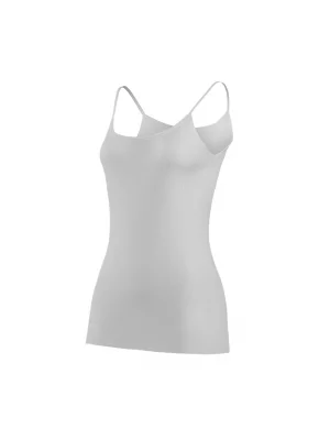 Yıldız Kaşkorse İp Askılı Biyeli Atlet Beyaz