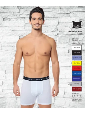 Tutku Erkek Elastan Spor Boxer