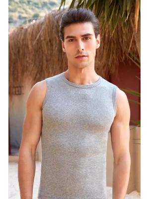 BERRAK 1013 RİBANA ERKEK KOLSUZ BADİ RENKLİ (RESİMLİ PAKET)