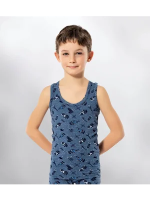 Kota Baskılı Çocuk Atlet