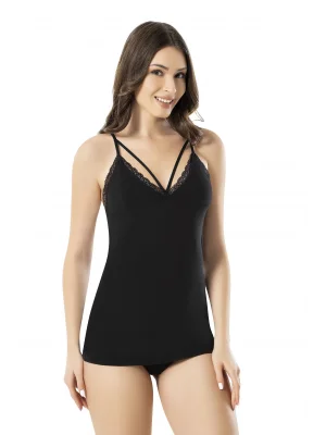 Kota Bayan İpli Ve Güpürlü Modelli Atlet