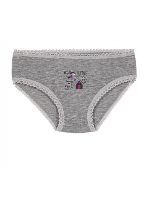 Yıldız Likralı Kız Baskılı Dantelli