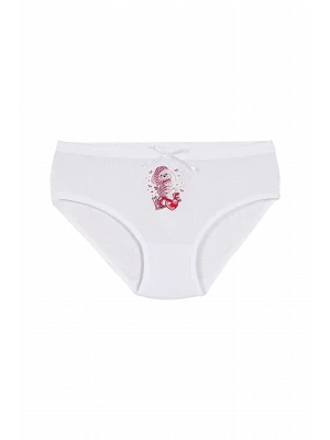 Yıldız Ribana Kız Baskılı Külot