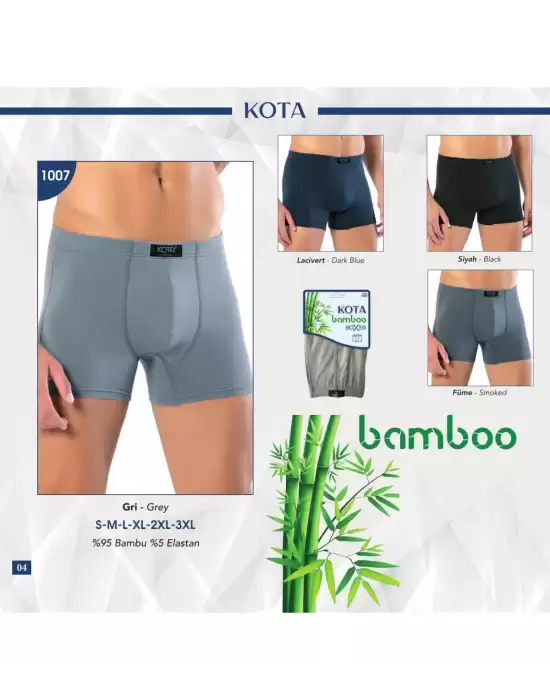 Kota Erkek Bambu Boxer