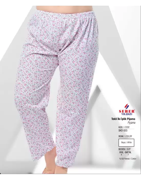 Seher Bayan İki İplik Pijama