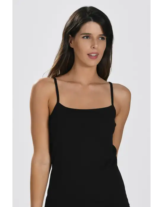 WAKOR DİKİŞSİZ BAYAN İP ASKILI ATLET W4441