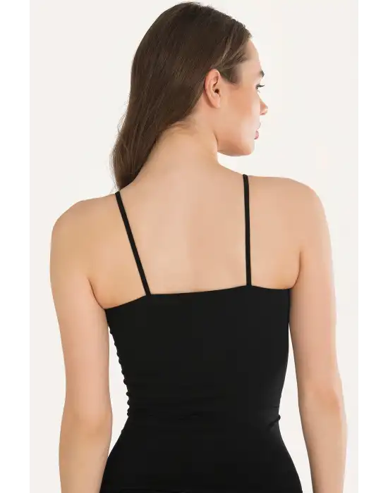 WAKOR DİKİŞSİZ BAYAN İP ASKILI ATLET W4441