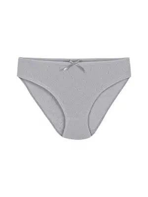 Yıldız Ribana Kalpli Bikini Gri