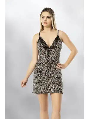 Kota Bayan Leopar Baskılı Atlet