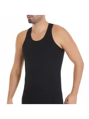 Yıldız Likralı Formen Rambo Atlet Siyah