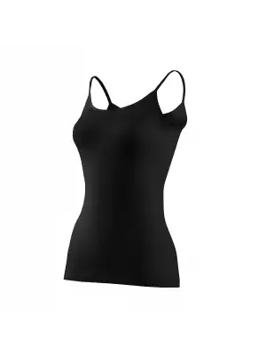 Yıldız Likralı İp Askılı Biyeli Atlet Siyah