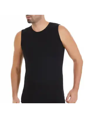 Yıldız Modal Sıfır Kol Atlet Siyah