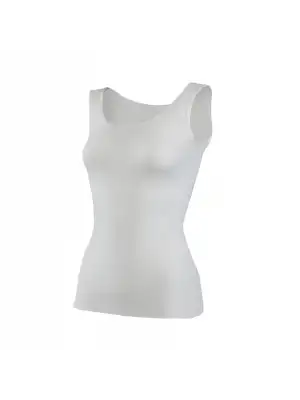 Yıldız Likralı Geniş Askılı Biyeli Atlet Ekru