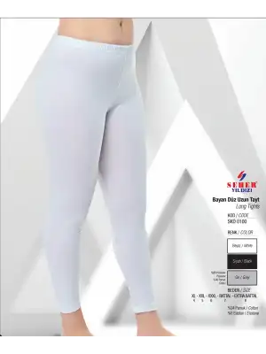 Seher Bayan Düz Uzun Tayt