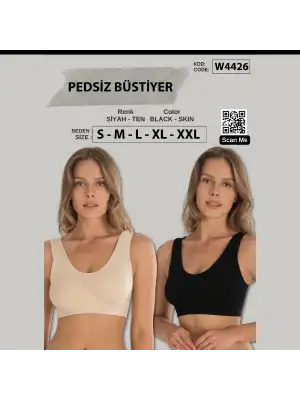 WAKOR PEDSİZ BÜSTİYER W4426