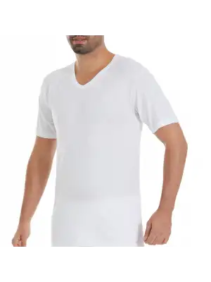 Yıldız Süper İnce V Yaka Kısakol Atlet Beyaz