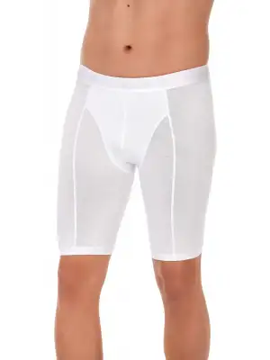 Yıldız Modal Uzun Boxer Beyaz