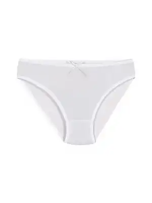 Yıldız Viscon Likralı Bikini Beyaz