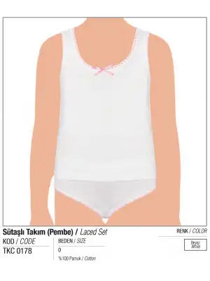 Tutku Kız Sütaşlı Takım