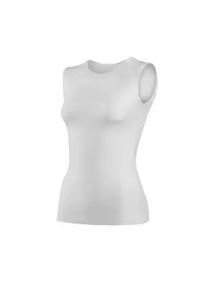 Yıldız Likralı Sıfır Kol Atlet Beyaz