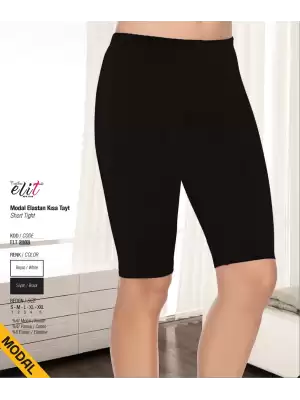 Elit Modal Elastan Kısa Bayan Tayt