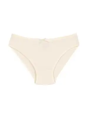 Yıldız Likralı Kaşkorse Bikini Ekru