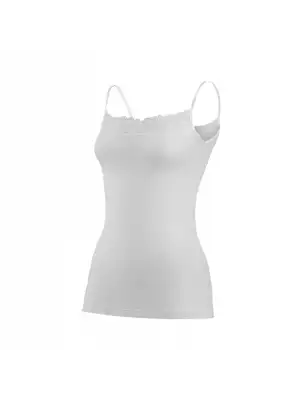 Yıldız Likralı Dantelli Atlet Ekru