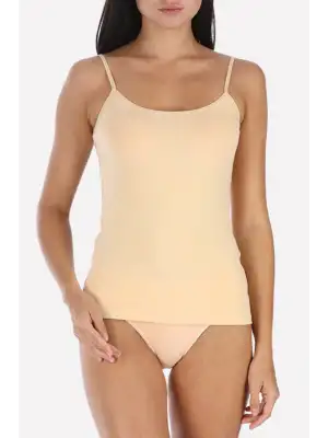 WAKOR DİKİŞSİZ BAYAN İP ASKILI ATLET W4441