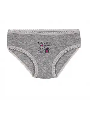 Yıldız Likralı Kız Baskılı Dantelli