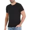 Yıldız Modal O Yaka T-Shirt Siyah