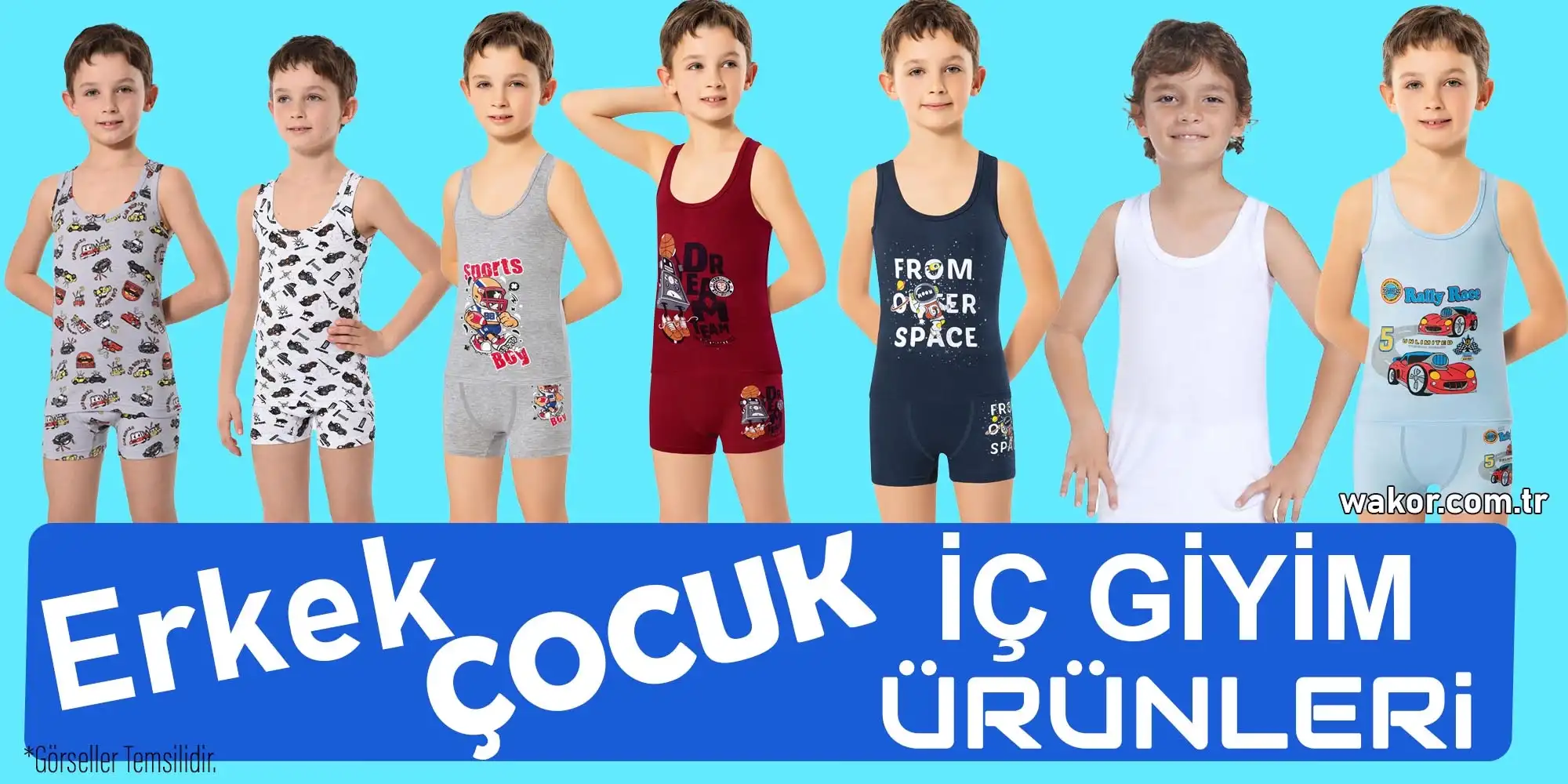Erkek Çocuk İç Giyim Ürünleri