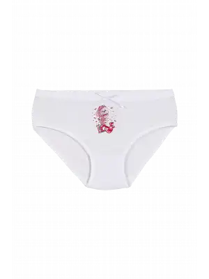 Yıldız Ribana Kız Baskılı Külot