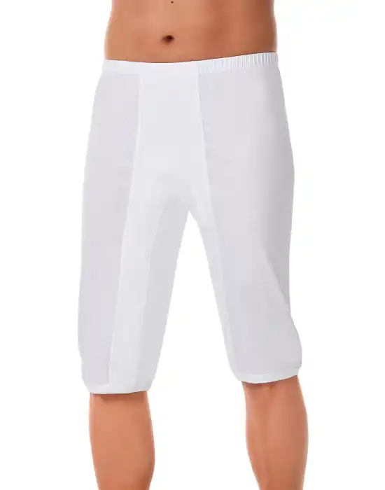 Yıldız Süprem Diz Altı Paçalı Beyaz