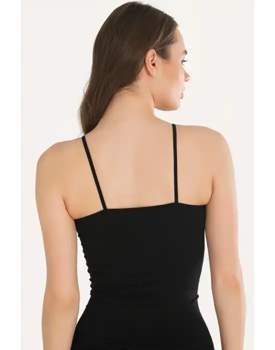 WAKOR DİKİŞSİZ BAYAN İP ASKILI ATLET W4441