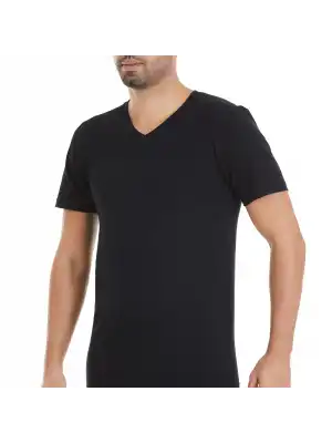 Yıldız Süprem V Yaka Fanila Siyah