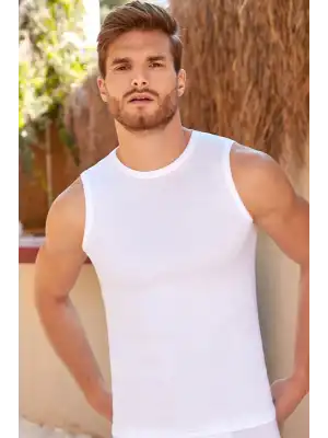 BERRAK 1012 RİBANA ERKEK KOLSUZ BADİ (RESİMLİ PAKET)