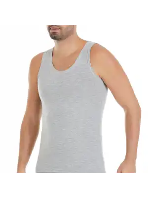 Yıldız Likralı Formen Atlet Gri