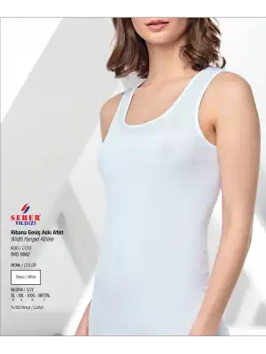 Seher Bayan Ribana Geniş Askılı Atlet