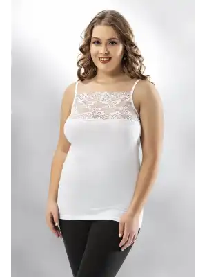 Kota Bayan Geniş Dantelli Atlet