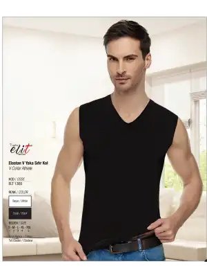 Elit Erkek Elas V Yak Sıfır Kol Atlet