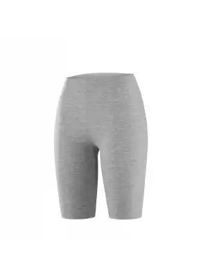 Yıldız Likralı Kısa Tayt Gri